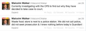 Malcolm Walker bins tweet