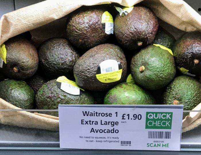 Waitrose Unpacked avos